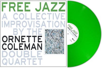 Ornette Coleman - Free Jazz (2024 Reissue, Second Records, Green Vinyl, LP)