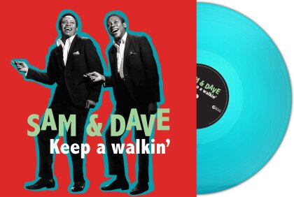 Sam & Dave - Keep A Walkin (2024 Reissue, Second Records, Turquoise Vinyl, LP)