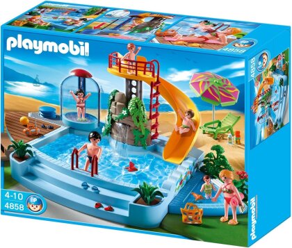 Playmobil 4858 - Pool with Water Slide