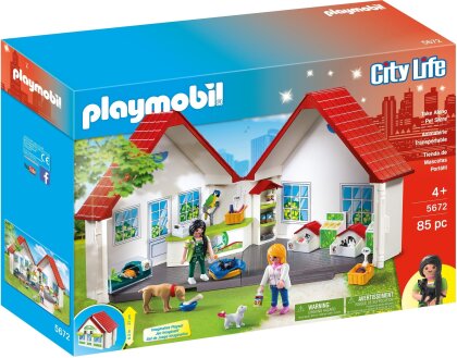 Playmobil 71396 - City Life Take Along Animal Clinic