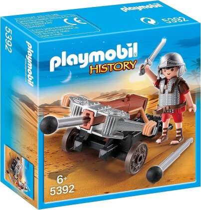 Playmobil 5392 - Légionnaire romain avec catapulte
