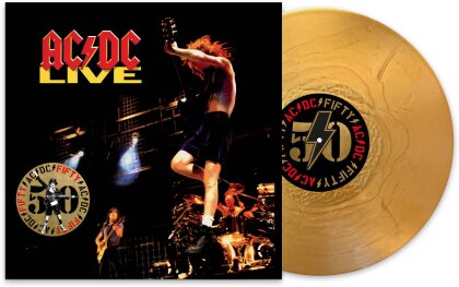 AC/DC - Live (2024 Reissue, 50 Years Of Rock And Roll, Sony, Gold Nugget Vinyl, 2 LP)