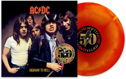 AC/DC - Highway To Hell (2024 Reissue, 150 Gramm, 50 Years Of Rock And Roll, Sony, Édition Limitée, "Hellfire" Vinyl, LP)