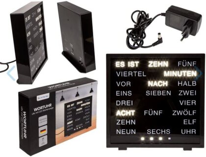 Uhr mit deutscher Wortanzeige