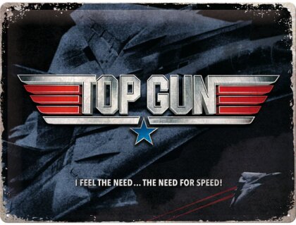 Top Gun - The Need for Speed Blechschild