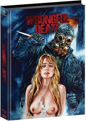 Wrongful Death (2023) (Cover A, Limited Edition, Mediabook, Uncut, Blu-ray + DVD)