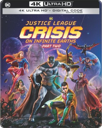 Justice League: Crisis on Infinite Earths - Part Two (2024) (Limited Edition, Steelbook)