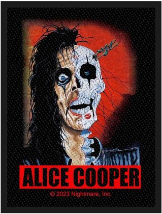 Alice Cooper Standard Woven Patch - Trashed