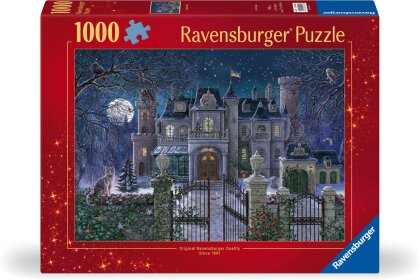 Puzzle Weihnachtsvilla - 1000 Teile, Softclick,
