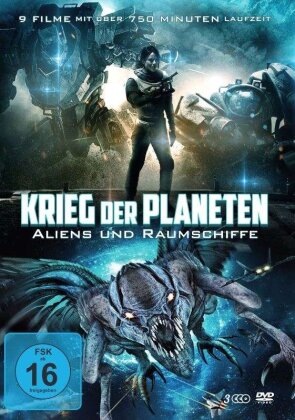 Krieg der Planeten - Aliens und Raumschiffe - 9 Filme (3 DVDs)