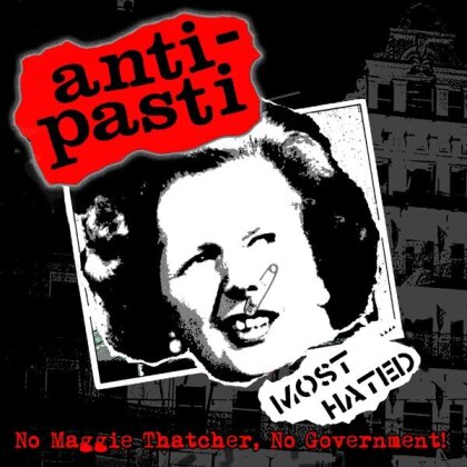 Anti-Pasti - No Maggie Thatcher. No Government! - incl. Poster (Red/Black Vinyl, LP)