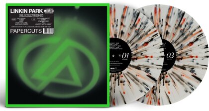 Linkin Park - Papercuts (Singles Collection 2000-2023) (Gatefold, Édition Limitée, Black & Red Splatter Vinyl, 2 LP)