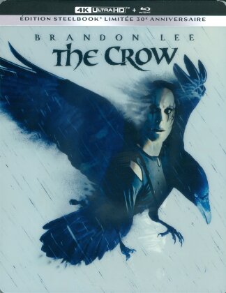 The Crow (1994) (Edizione Limitata 30° Anniversario, Steelbook, 4K Ultra HD + Blu-ray)