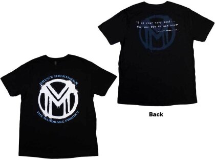 Bruce Dickinson Unisex T-Shirt - The Mandrake Project (Back Print) - Grösse S