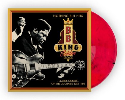 B.B. King - Golden Decade - Nothing But Hits (Jasmine Records, Red Vinyl, LP)