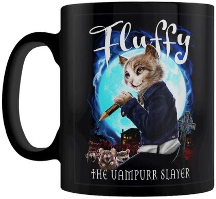 Horror Cats: Fluffy The Vampurr Slayer - Mug
