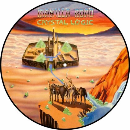 Manilla Road - Crystal Logic (2024 Reissue, High Roller Records, Picture Disc, LP)