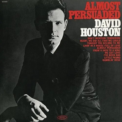 David Houston - Almost Persuaded (2024 Reissue, Hindsight Records, CD-R, Manufactured On Demand)