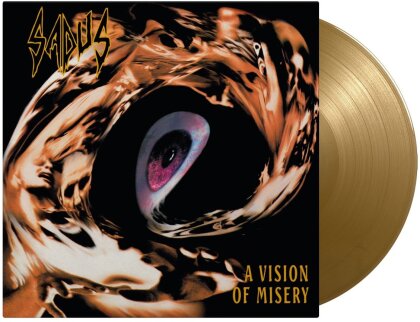Sadus - A Vision Of Misery (2024 Reissue, Music On Vinyl, Édition Limitée, Gold Colored Vinyl, LP)