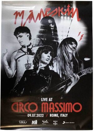 Maneskin Poster - Live At Circo Massimo 2022 (Ex-Tour)