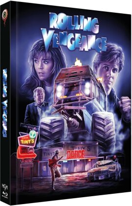 Rolling Vengeance (1987) (Cover C, Édition Limitée, Mediabook, Blu-ray + DVD)