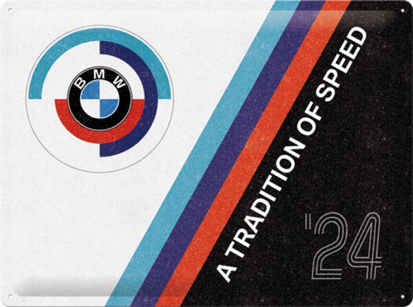 BMW Motorsport - Tradition Of Speed Blechschild
