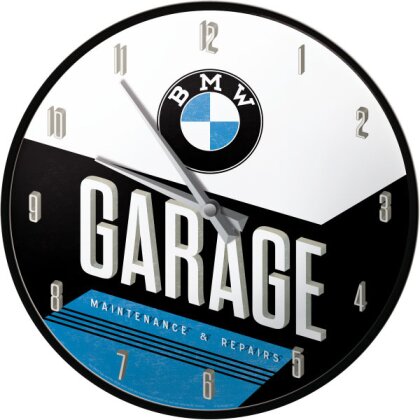 BMW - Garage Wanduhr