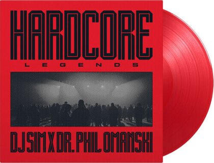 DJ Sim & Phil Dr. Omanski - Hardcore Legends (2024 Reissue, Music On Vinyl, Red Vinyl, LP)