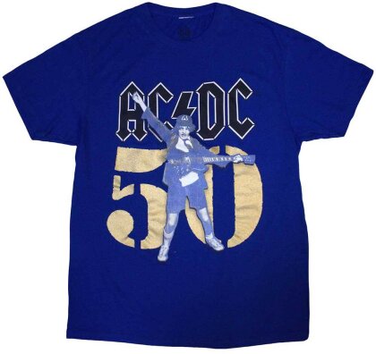 AC/DC Unisex T-Shirt - Gold Fifty