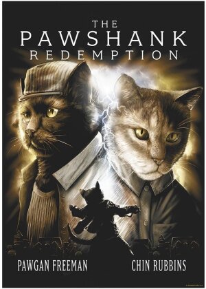 Horror Cats: The Pawshank Redemption - Mini Poster