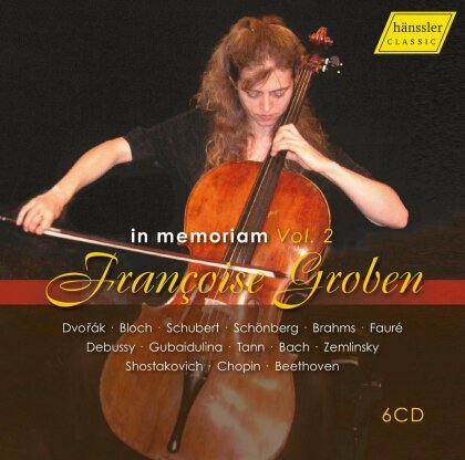 Françoise Groben & NHK Symphony Orchestra - In memoriam Vol. 2 - Françoise Groben (6 CDs)
