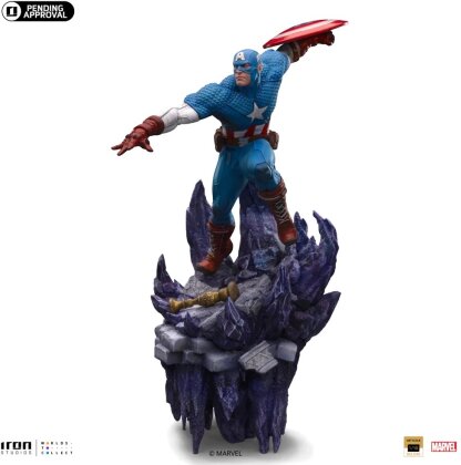 Iron Studios - Deluxe BDS Art Scale 1/10 - Marvel - Captain America "Infinity Gauntlet" Statue 34cm