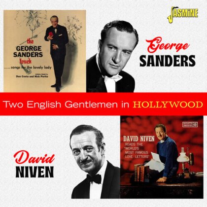 David Niven & George Sanders - Two English Gentlemen In Hollywood