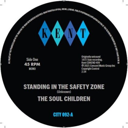 Soul Children & Sylvia & The Blue Jays - Standing In The Safety Zone / Put Me In The Mood (7" Single)