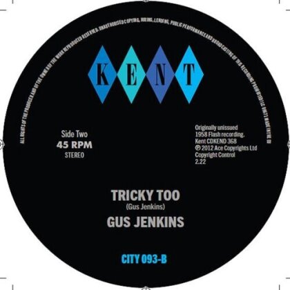 Jesse Davis & Gus Jenkins - Night Bloomin Jasmin / Tricky Too (7" Single)