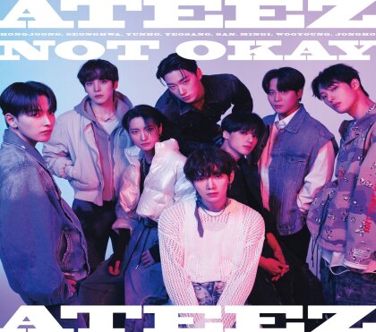 Ateez (K-Pop) - Not Okay (A Version, Limited Edition)