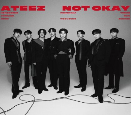 Ateez (K-Pop) - Not Okay (B Version, Édition Limitée)