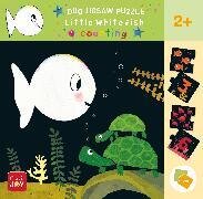 Duo Jigsaw Puzzle. Little White Fish. Counting