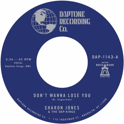 Sharon Jones & The Dap Kings - Don't Want To Lose You / Don't Give A Friend A (7" Single)