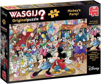 Puzzle Wasgij Orginal Disney - 1000 Teile, 68x49 cm,