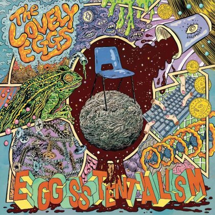 The Lovely Eggs - Eggsistentialism (Splatter Vinyl, LP)
