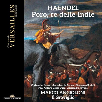 Georg Friedrich Händel (1685-1759), Marco Angioloni, Christopher Lowrey, Lucía Martín-Cartón & Ensemble Il Groviglio - Poro, Re Delle Indie HWV 28 (3 CD)