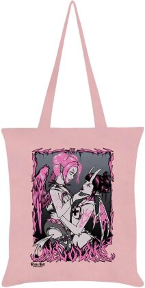 Pinku Kult The Lovers Light Pink Tote Bag