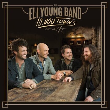 Eli Young - 10,000 Towns (2024 Reissue, Valory, Deluxe Edition, Gold Colored Vinyl, LP)