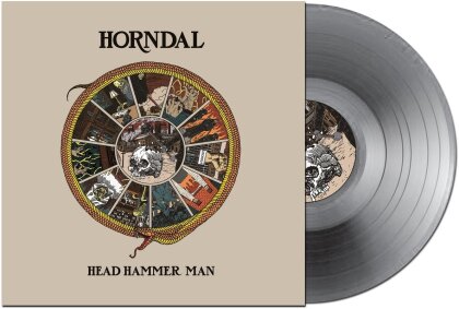 Horndal - Head Hammer Man (Limited Edition, Black/Clear Vinyl, LP)