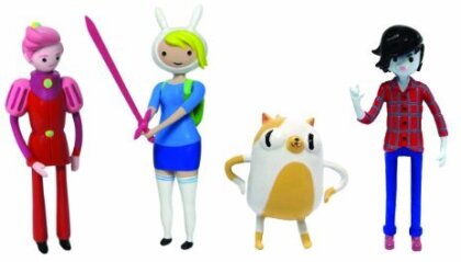 Figurines - Assortiment de 4 - Adventure Time - "Fionna And Cake"