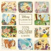 Pyramid – Disney Classics 2025 Broschürenkalender, 30x30cm, Monatskalender für Fans der Disney-Klassiker, Wandkalender mit bunten Illustrationen - nachhaltig nur mit Papierumschlag