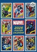 Pyramid – Marvel 2025 Posterkalender, 29,7x42cm, Superhelden-Filmkalender, je Monat ein Poster - nachhaltig nur mit Papierumschlag