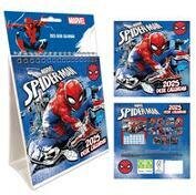 Pyramid – Spider-Man 2025 Tischkalender, 29,7x42cm, Monatsplaner für Marvel & Spider-Man-Fans, Monatsübersicht - nachhaltig nur mit Papierumschlag