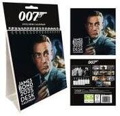Pyramid – James Bond 2025 Tischkalender, 29,7x42cm, Monatsplaner für Film-Fans im ikonischen Bond-Design, monatsübersicht - nachhaltig nur mit Papierumschlag